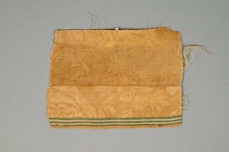 Dress fragment
Silk
1775-1800