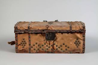 Hair trunk
Wood, leather, brass
18th-century