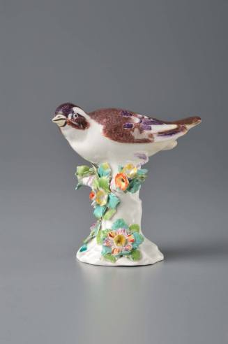 Figure of a bird
Porcelain (soft-paste), enamel
1755-1760