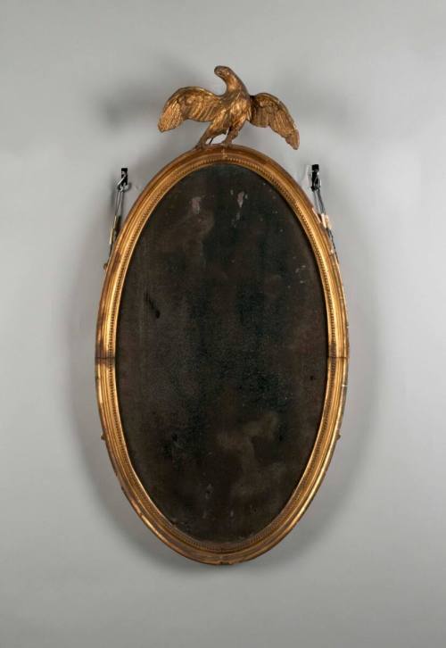 Looking glass
Possible maker: James Reynolds
Wood, gilt
c. 1791