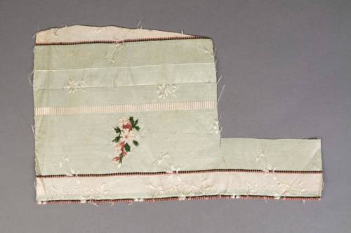 Dress fragment
Silk
1765-1770